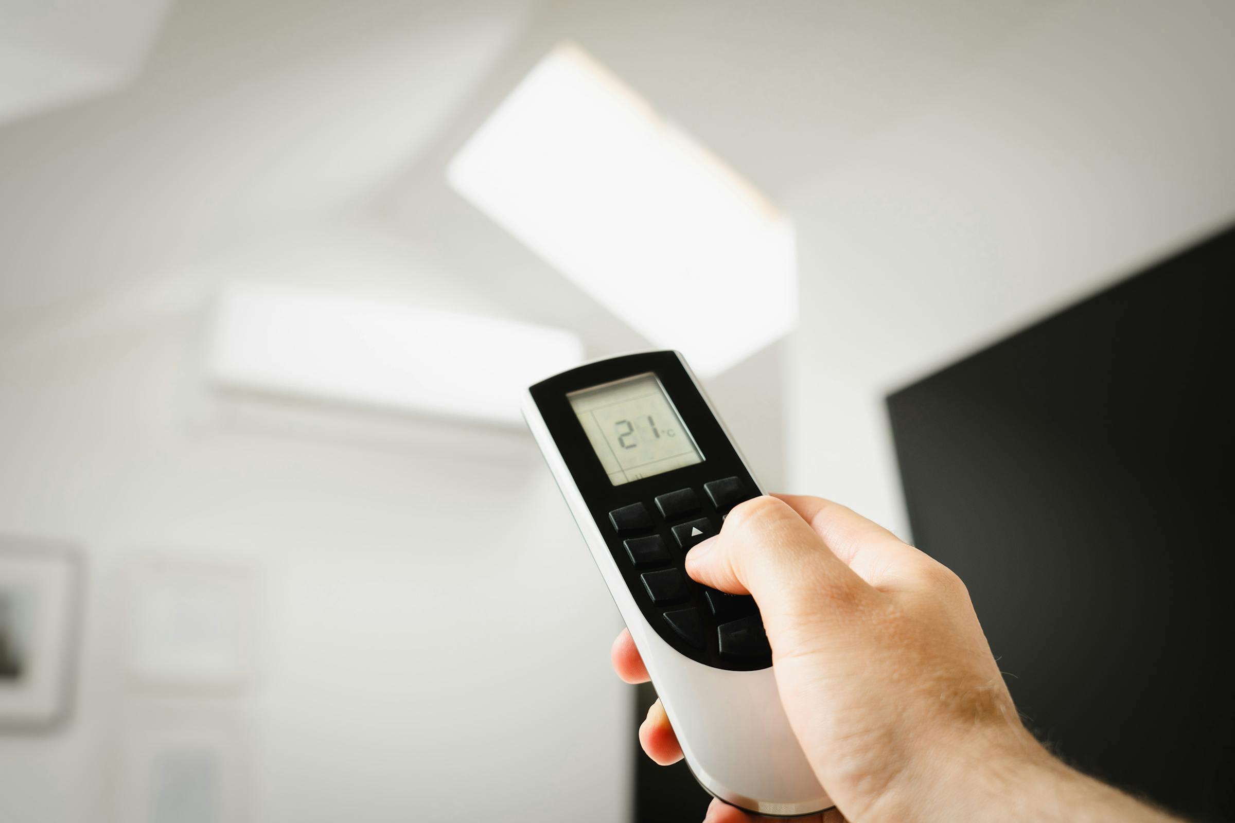 Klimaanlage im Dachgeschoss